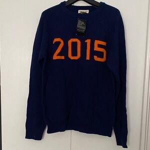 NWT Hillflint UVA 2015 Merino Wool Sweater